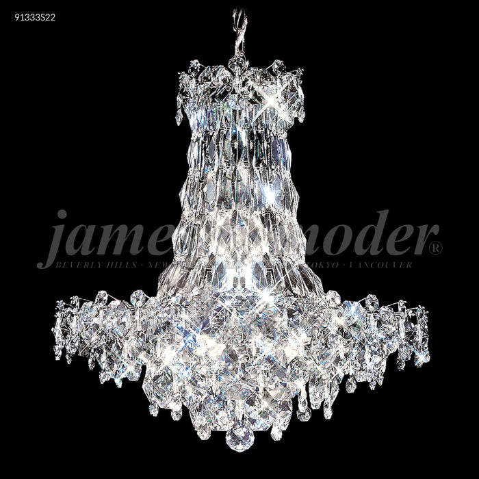 James R. Moder 91333S22 31 Light Chandelier, Silver