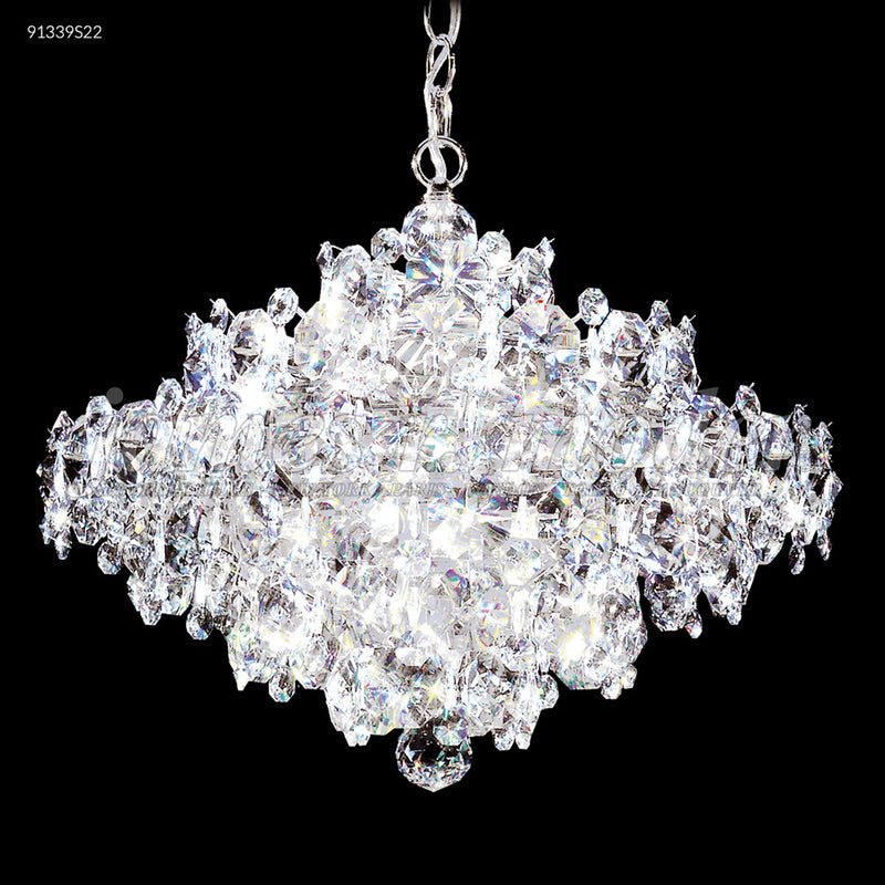 James R. Moder 91339S22 37 Light Chandelier, Silver