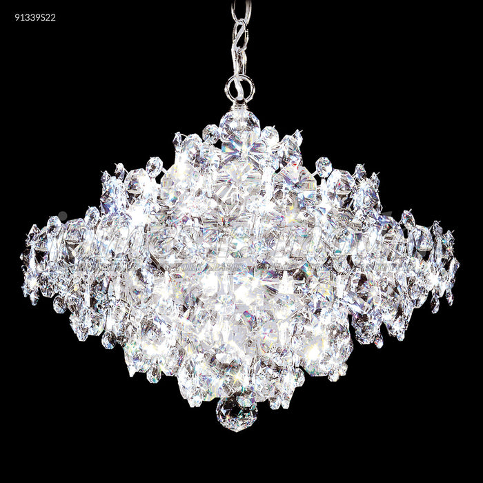 James R. Moder 91339S22 37 Light Chandelier, Silver