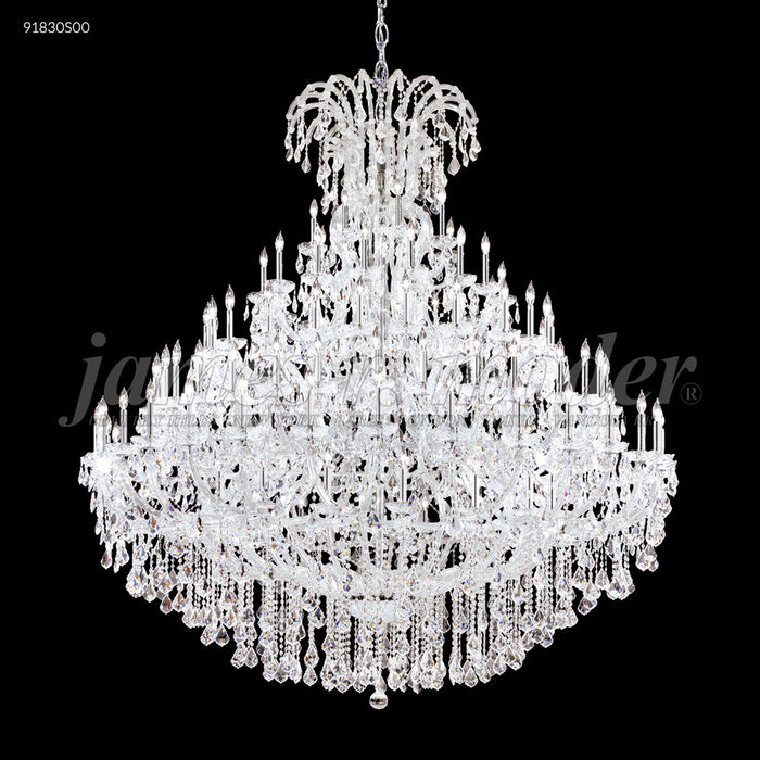 James R. Moder 91830S00 128 Light Chandelier, Silver