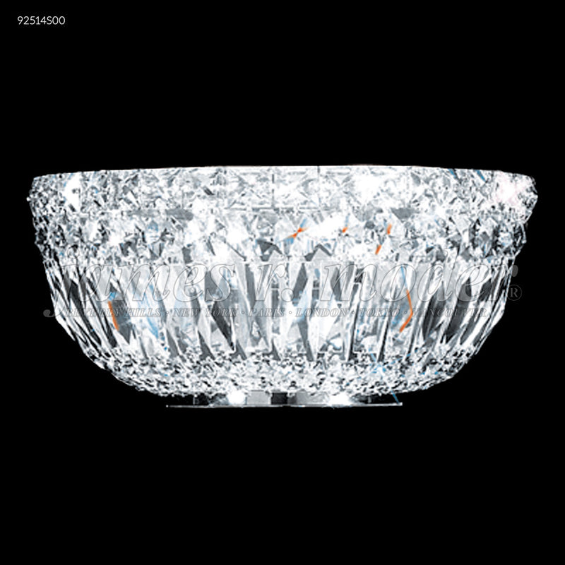 James R. Moder 92514S00 Two Light Wall Sconce, Silver