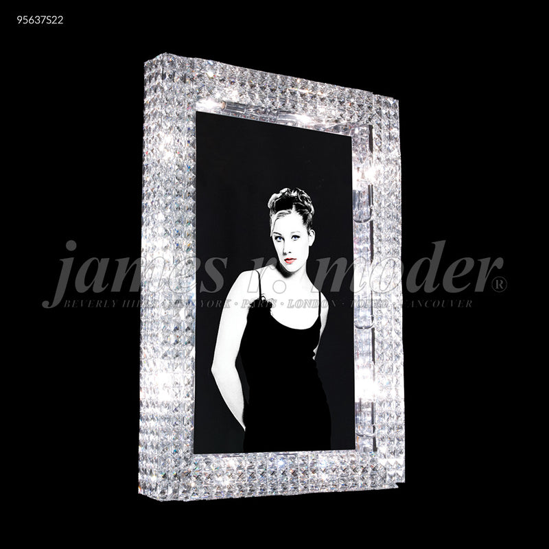 James R. Moder 95637S22 Ten Light Chandelier, Silver