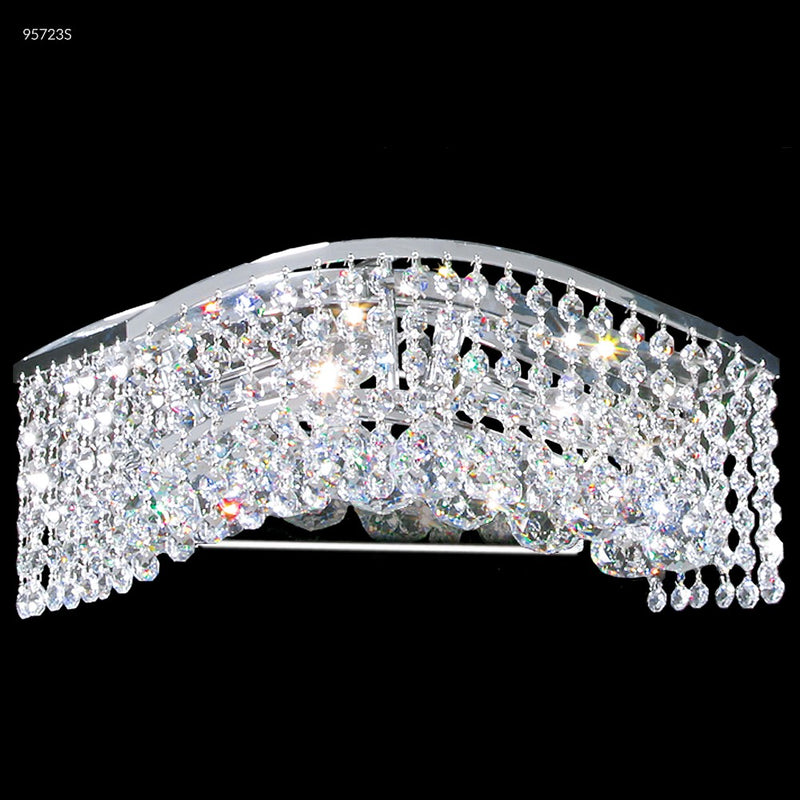 James R. Moder 95723S00 Six Light Vanity Bar, Silver