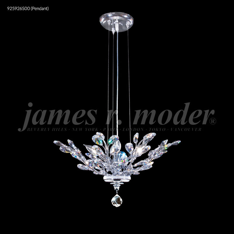 James R. Moder 95926S00 Four Light Dual Mount, Silver
