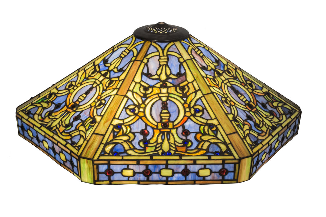 Meyda Tiffany 10116 Shade, Purple/Blue Ia Blue