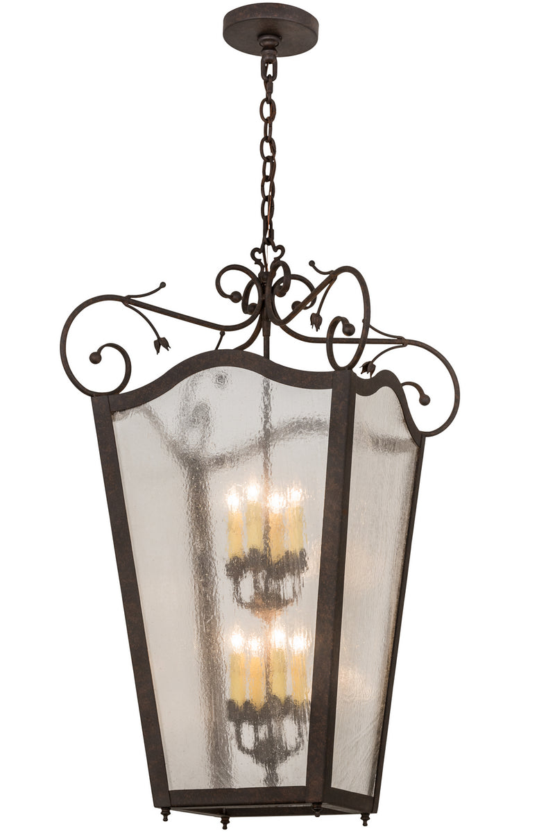 Meyda Tiffany 120306 Eight Light Pendant, Cajun Spice