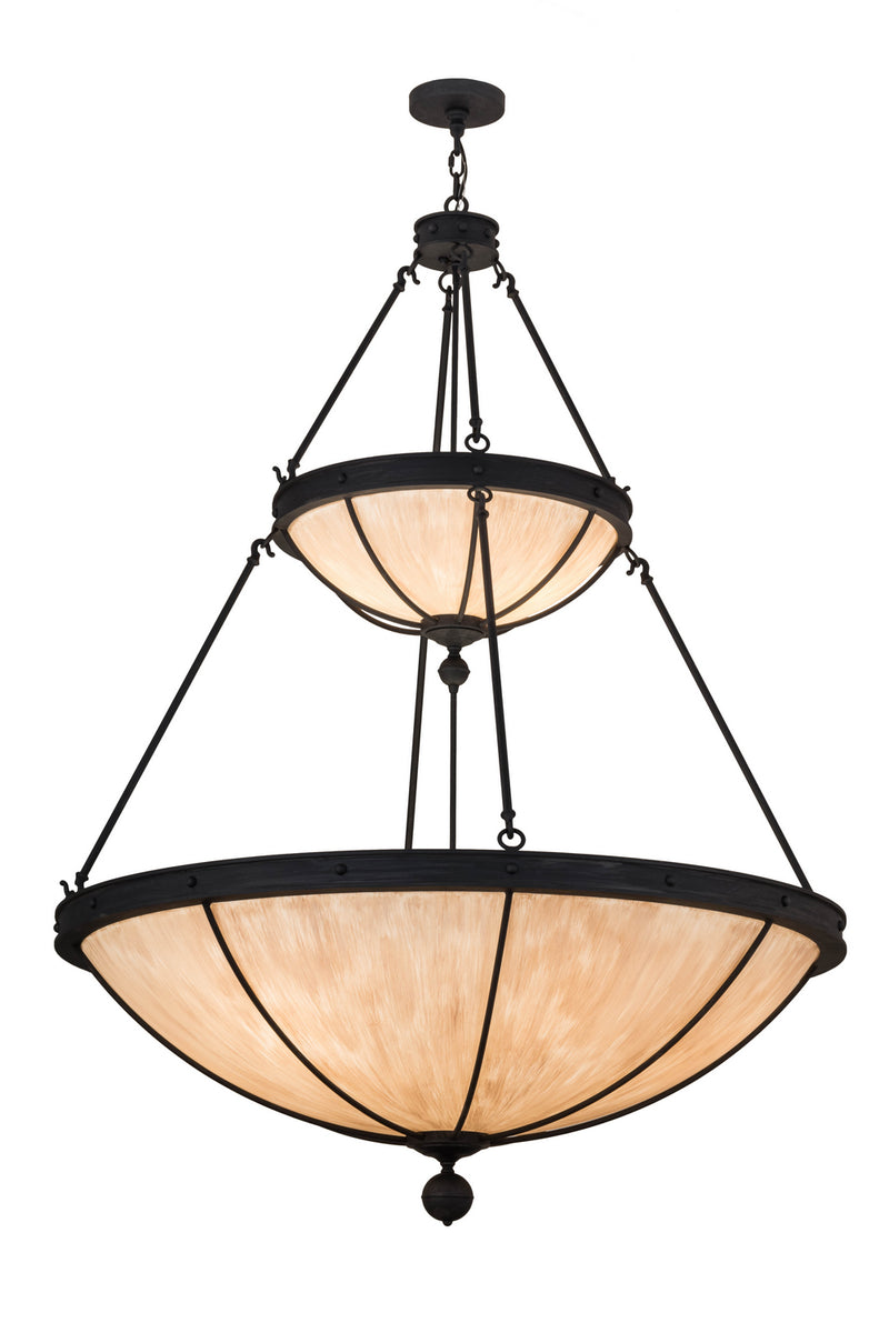 Meyda Tiffany 156868 Eight Light Pendant, Costello Black