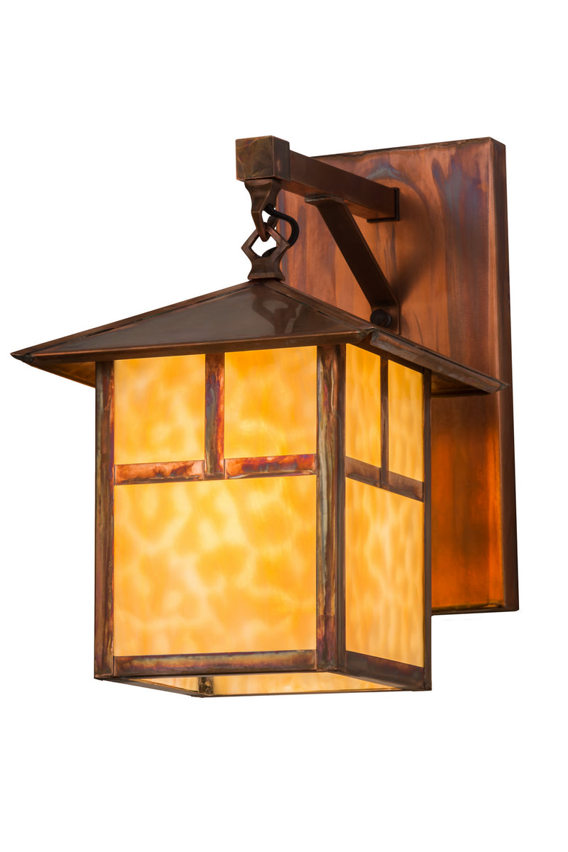 Meyda Tiffany 168083 One Light Wall Sconce, Vintage Copper