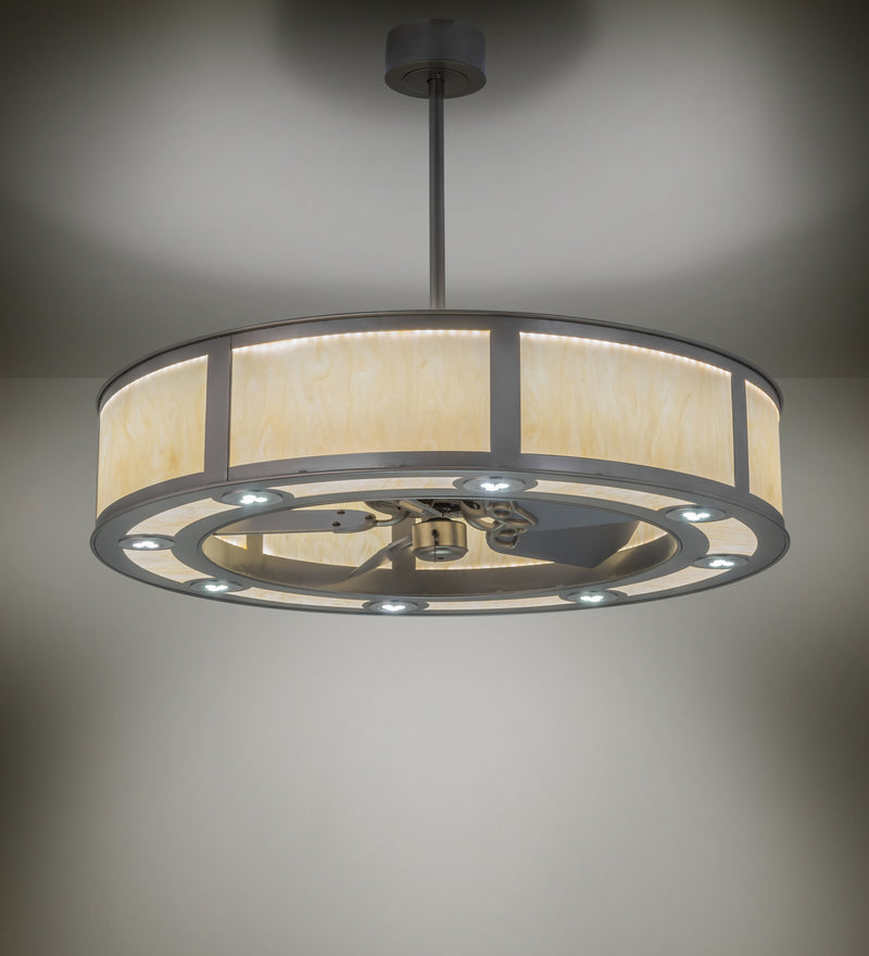 Meyda Tiffany 170132 LED Chandel-Air, Nickel