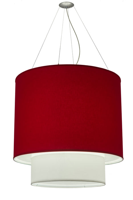 Meyda Tiffany 170480 Four Light Pendant, Nickel