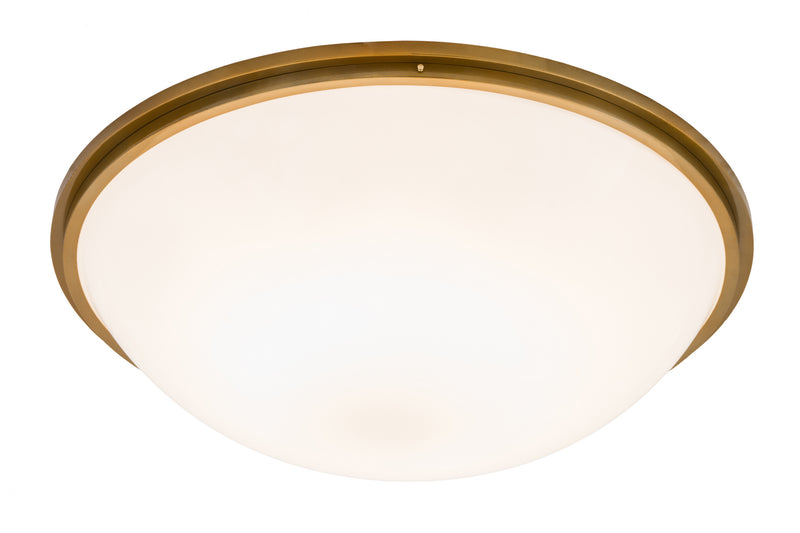 Meyda Tiffany 171110 Eight Light Flushmount, Buttered Brass