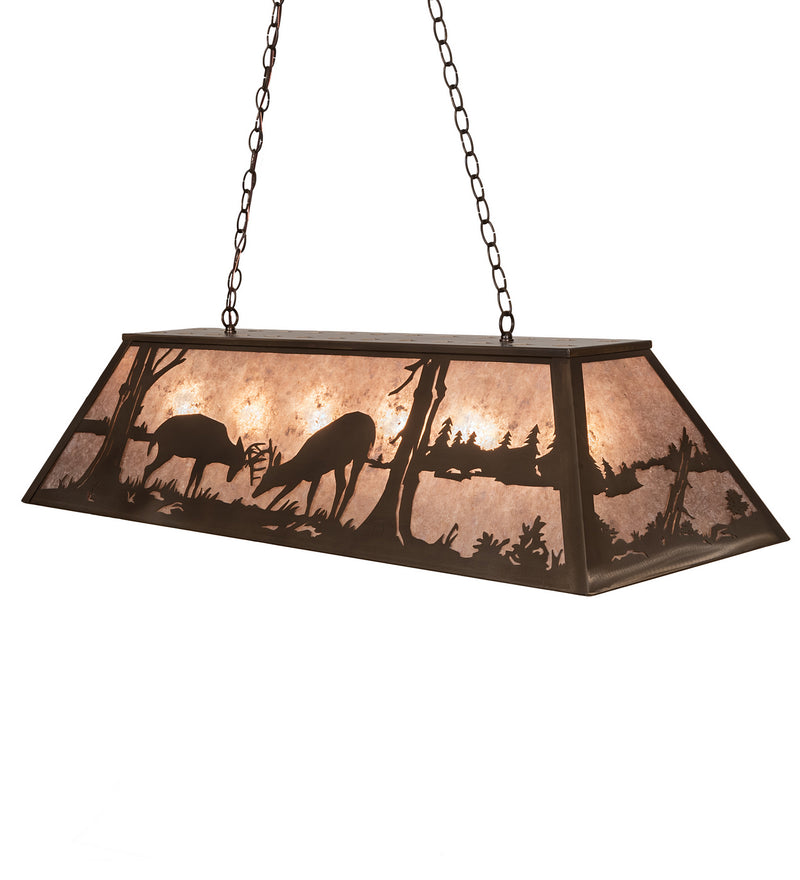 Meyda Tiffany 171294 Six Light Pendant, Antique Copper