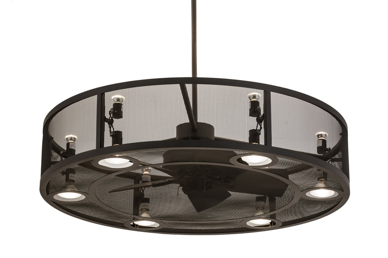 Meyda Tiffany 171612 12 Light Chandel-Air, Oil Rubbed Bronze
