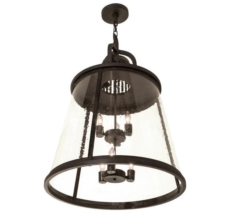 Meyda Tiffany 172344 Six Light Pendant, Coffee Bean