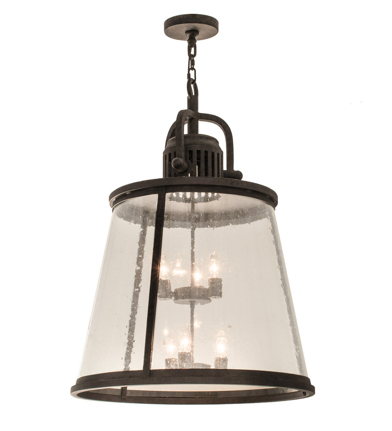 Meyda Tiffany 172344 Six Light Pendant, Coffee Bean