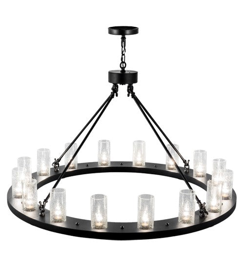 Meyda Tiffany 172511 16 Light Chandelier, Textured Black