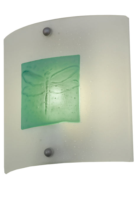 Meyda Tiffany 173057 One Light Wall Sconce, Nickel