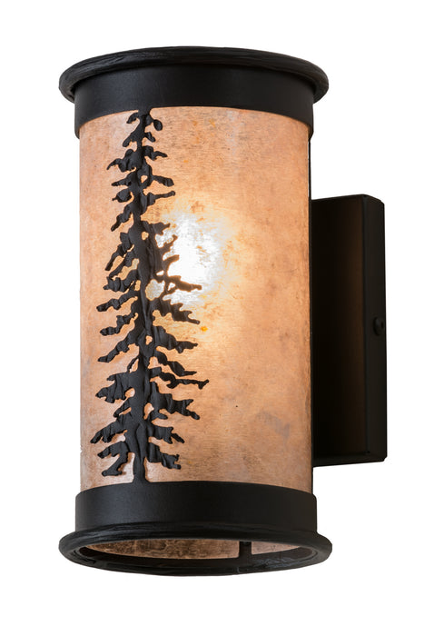 Meyda Tiffany 173132 Two Light Wall Sconce, Textured Black