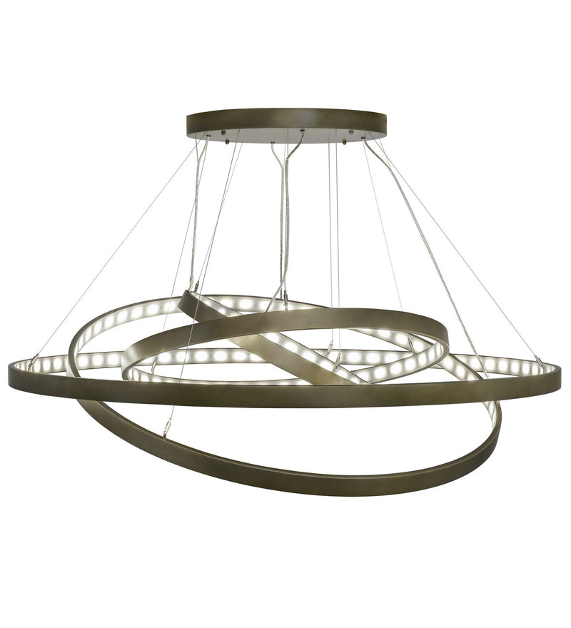 Meyda Tiffany 173164 LED Chandelier, Black Hills Gold