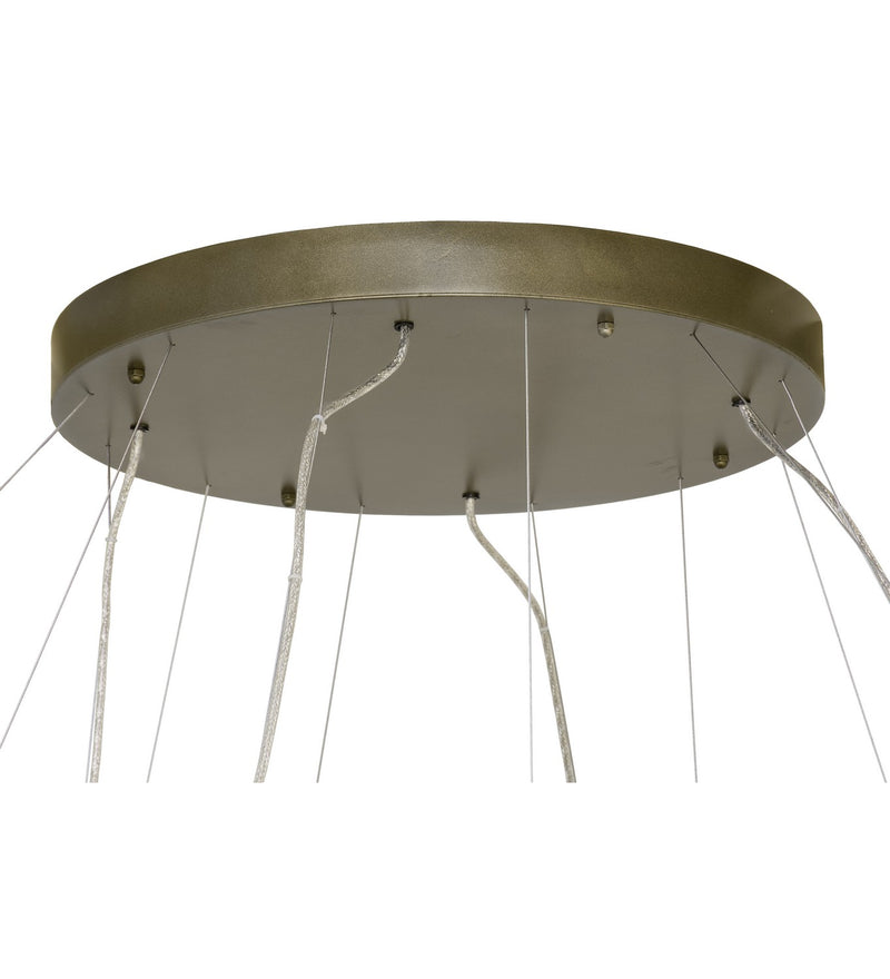 Meyda Tiffany 173164 LED Chandelier, Black Hills Gold