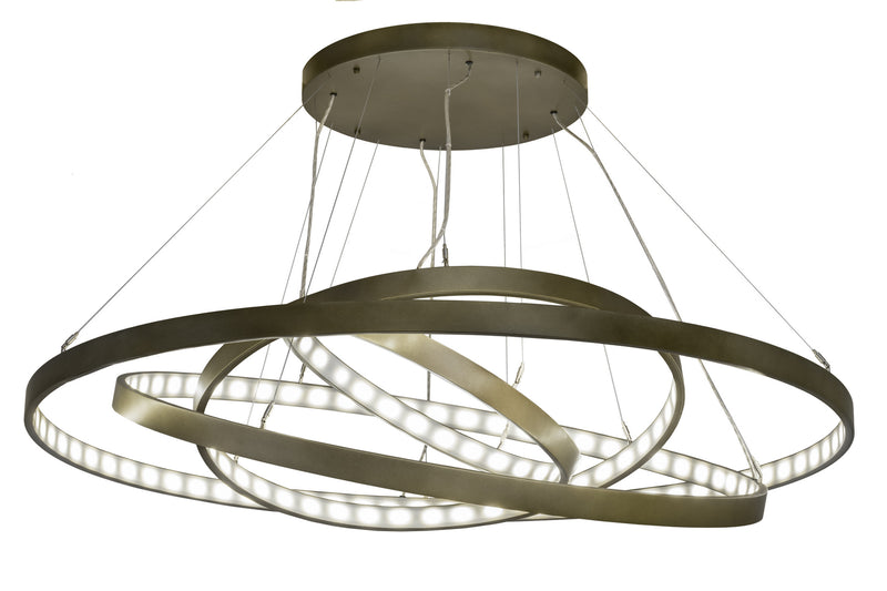 Meyda Tiffany 173164 LED Chandelier, Black Hills Gold