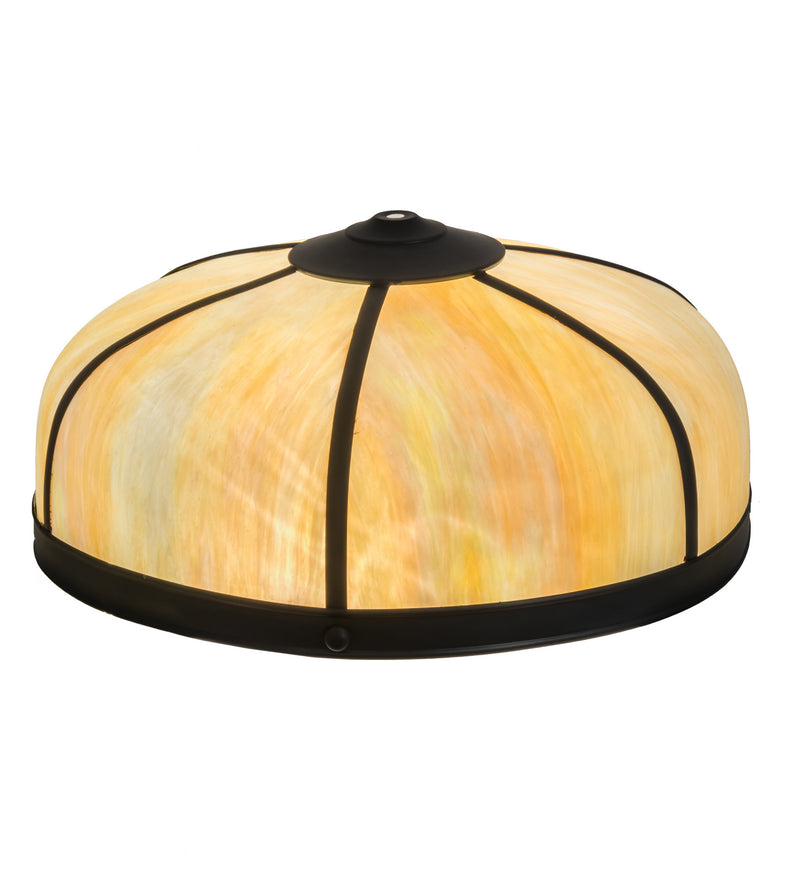Meyda Tiffany 173491 Shade, Craftsman Brown