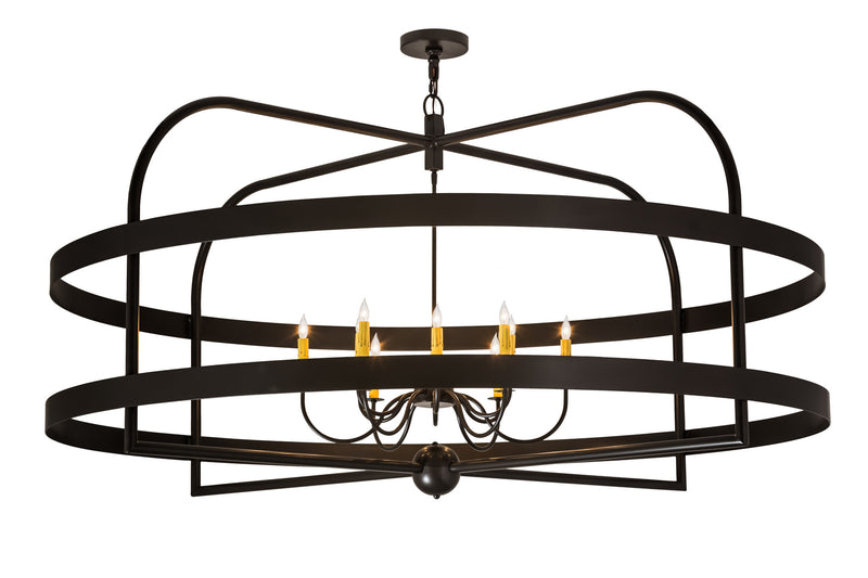 Meyda Tiffany 173570 12 Light Chandelier, Timeless Bronze