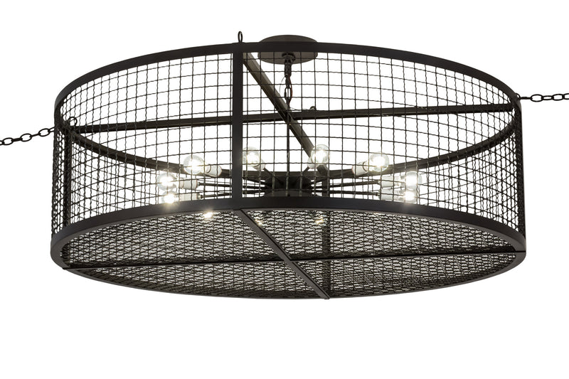 Meyda Tiffany 173770 12 Light Pendant, Timeless Bronze