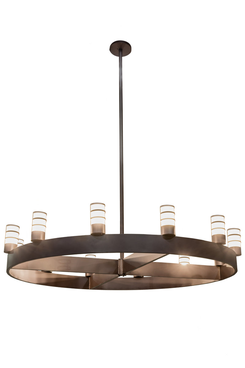 Meyda Tiffany 173951 12 Light Chandelier, Cafe Noir