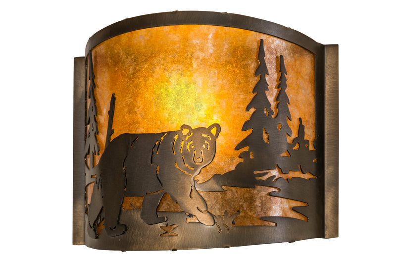 Meyda Tiffany 174066 One Light Wall Sconce, Antique Copper