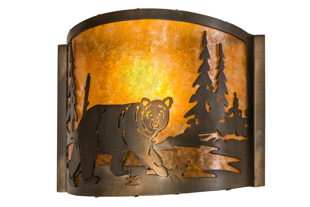 Meyda Tiffany 174066 One Light Wall Sconce, Antique Copper