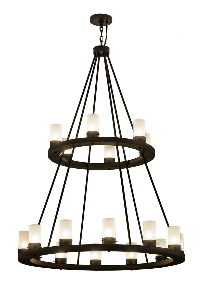 Meyda Tiffany 174738 18 Light Chandelier, Chestnut