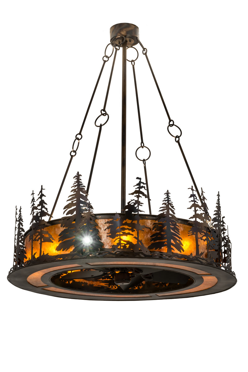 Meyda Tiffany 175012 12 Light Chandel-Air, Antique Copper,Burnished