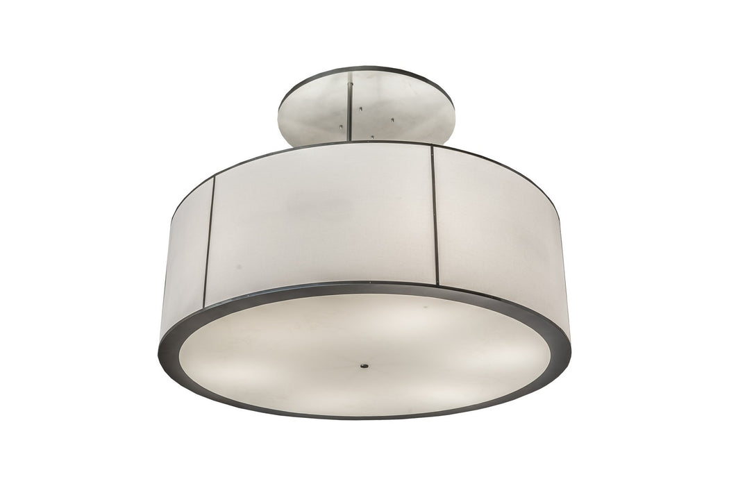 Meyda Tiffany 175109 Six Light Pendant, Nickel