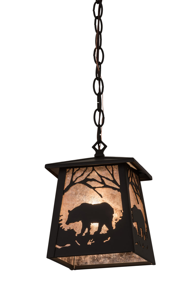 Meyda Tiffany 175566 One Light Mini Pendant, Oil Rubbed Bronze