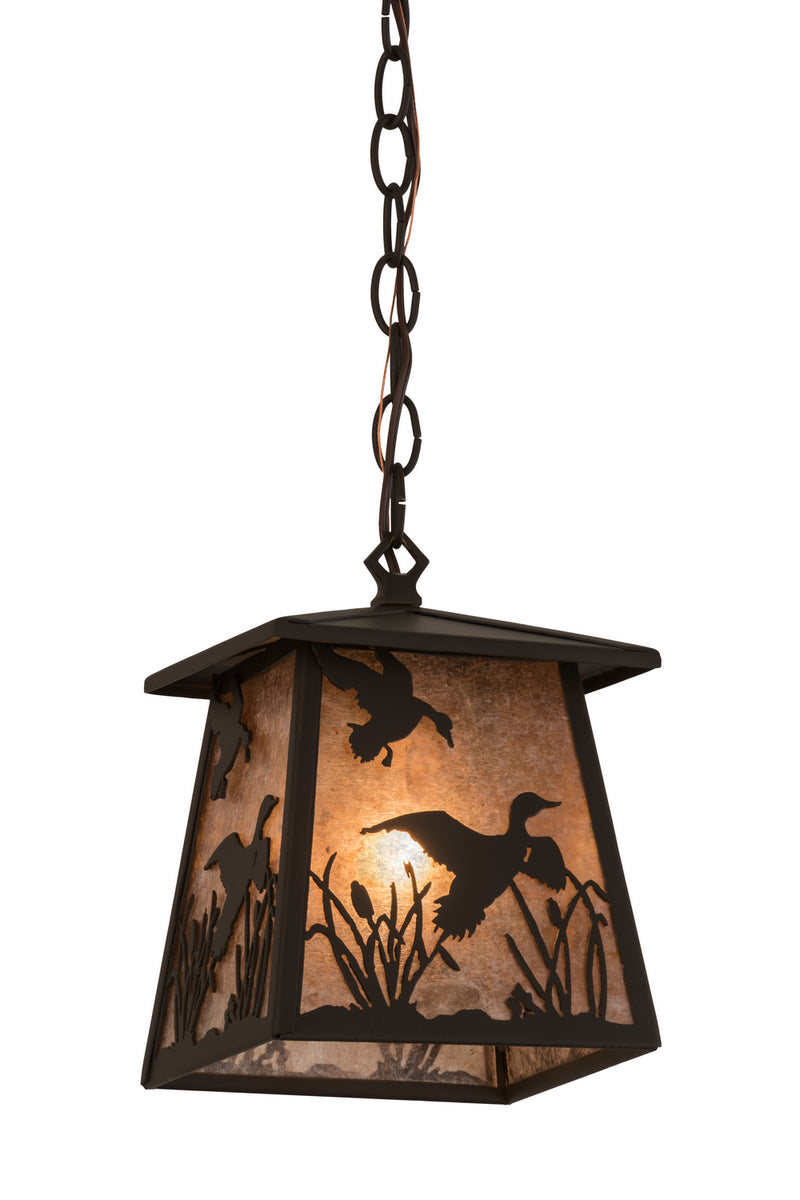 Meyda Tiffany 175699 One Light Mini Pendant, Oil Rubbed Bronze