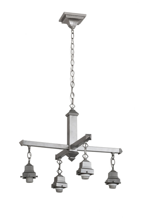 Meyda Tiffany 175988 Four Light Chandelier Hardware, Nickel