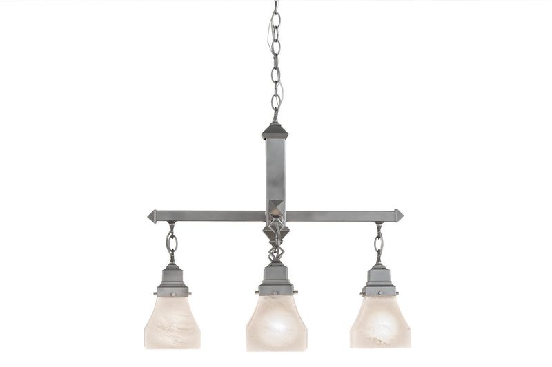 Meyda Tiffany 175992 Four Light Chandelier, Nickel