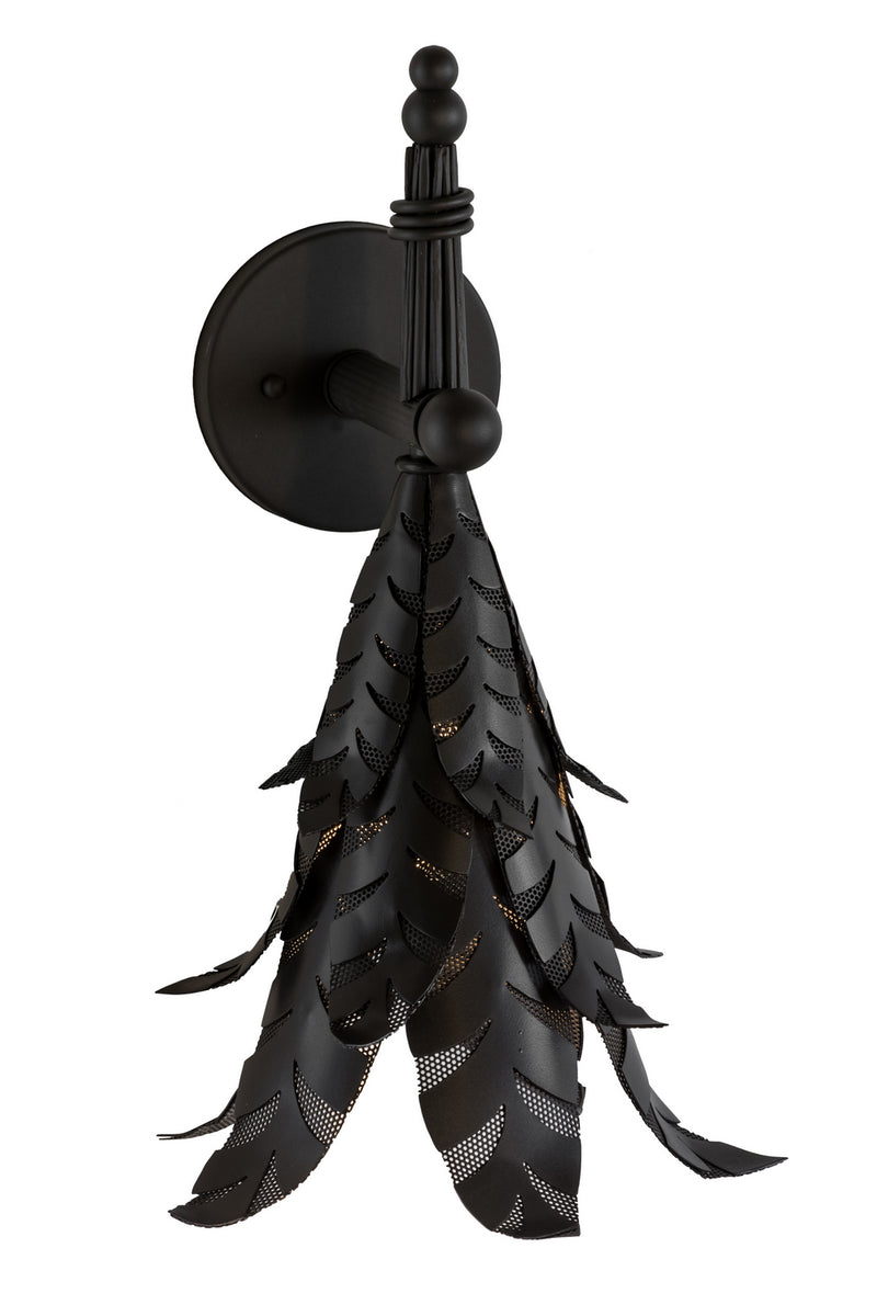 Meyda Tiffany 176201 One Light Wall Sconce, Timeless Bronze Flat