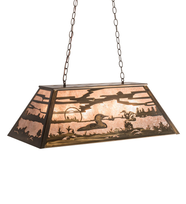 Meyda Tiffany 81771 Six Light Pendant, Antique Copper