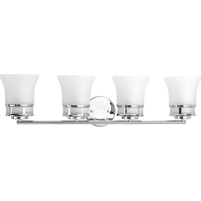 Progress Lighting P2149-15 Four Light Bath, Polished Chrome