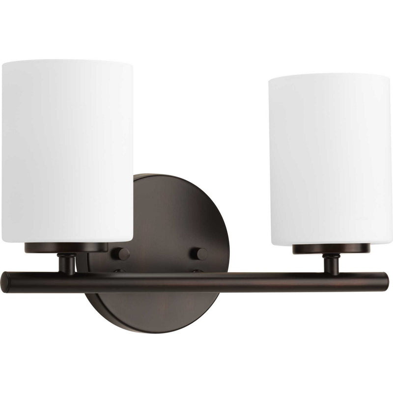 Progress Lighting P2158-20 Two Light Bath Bracket, Antique Bronze