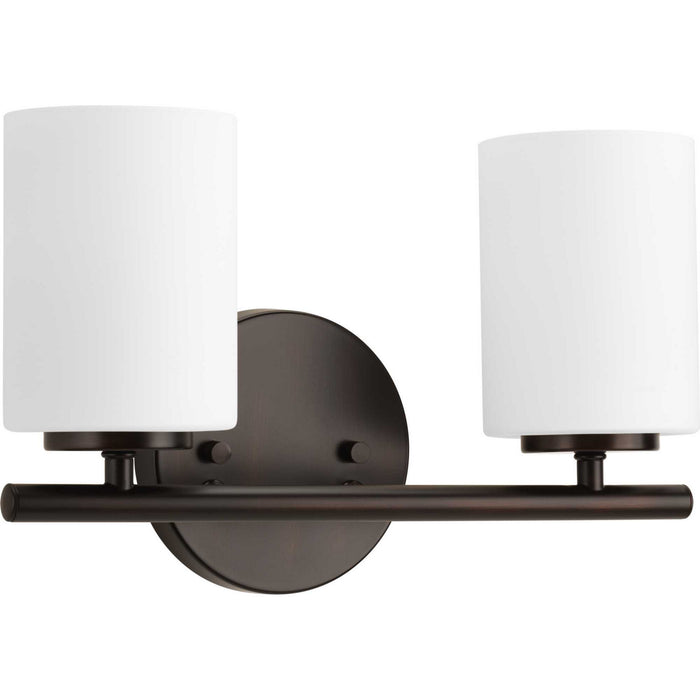Progress Lighting P2158-20 Two Light Bath Bracket, Antique Bronze