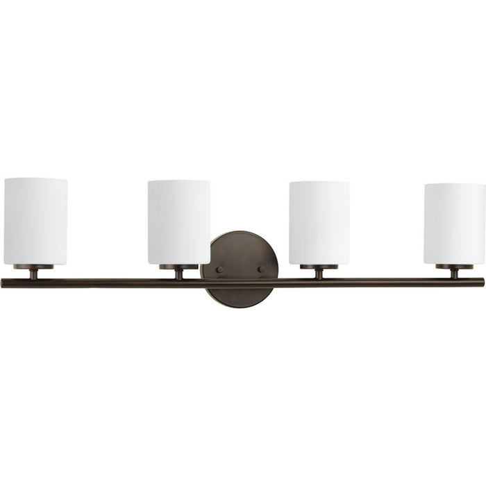 Progress Lighting P2160-20 Four Light Bath Bracket, Antique Bronze
