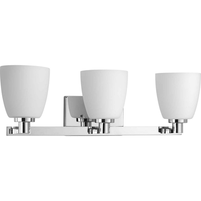 Progress Lighting P2167-15 Three Light Bath Bracket, Polished Chrome