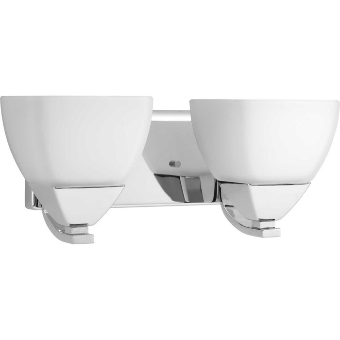 Progress Lighting P2701-15 Two Light Bath Bracket, Polished Chrome