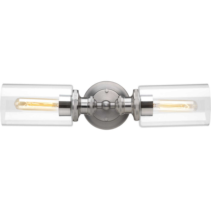 Progress Lighting P2809-81 Two Light Bath Bracket, Antique Nickel