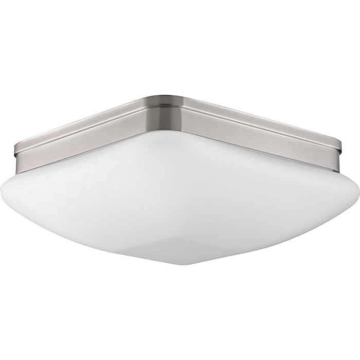 Progress Lighting P3992-09 Three Light Flush Mount, Brushed Nickel