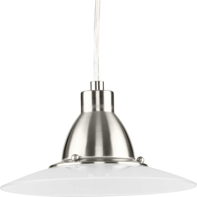 Progress Lighting P5072-0930K9 LED Pendant, Brushed Nickel