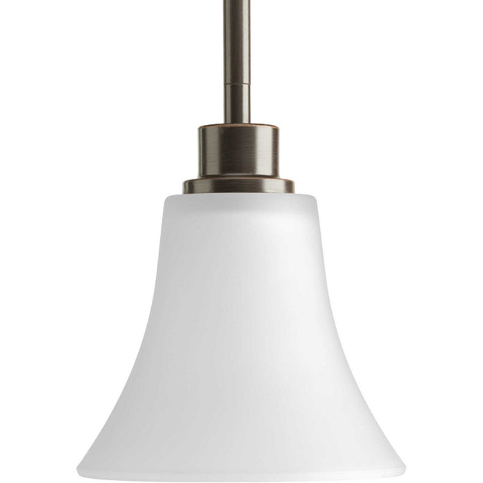 Progress Lighting P5270-20W One Light Pendant, Antique Bronze